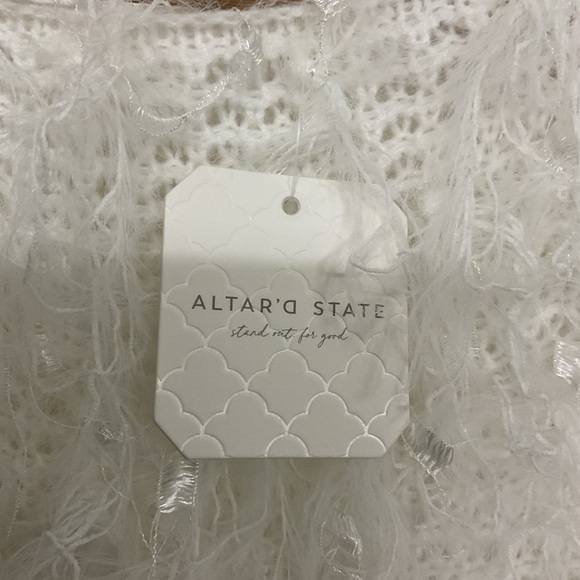 Altar'd State Cream Textured Sweater - Picture 9 of 9